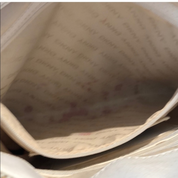 DKNY White leather chain strap purse - Picture 7 of 8